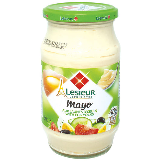 Lesieur Mayonnaise aux jaunes d'oeufs frais 500g