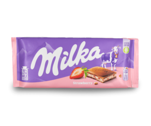 Milka Strawberry 100g