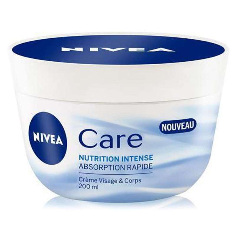 NIVEA POT CARE NUTRITION INTENSE ABSORPTION RAPIDE 200ML