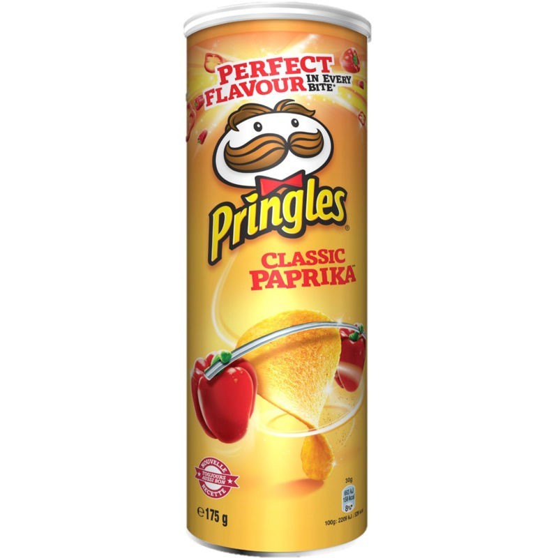 PRINGLES PAPRIKA BTE 175G