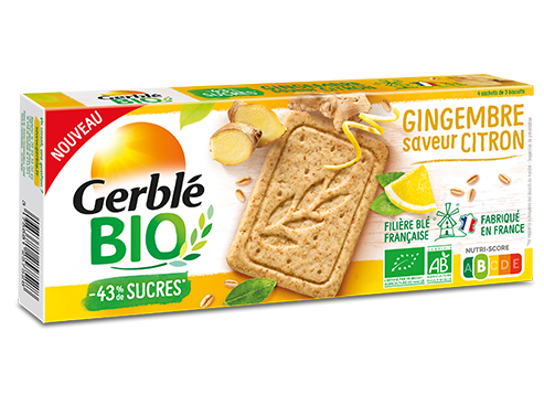 GERBLE SABLE BIO CITRON/GINGEMBRE