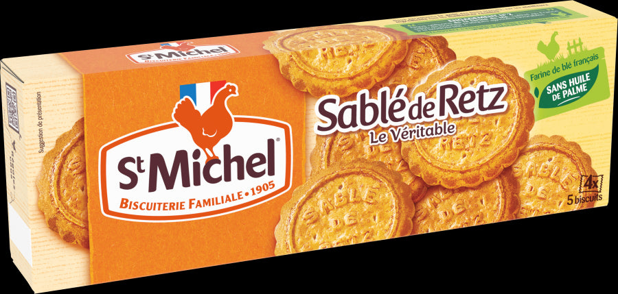 Saint-Michel Sablé de Retz 120g - épicerie les 3 gourmets biscuits-et-gateaux