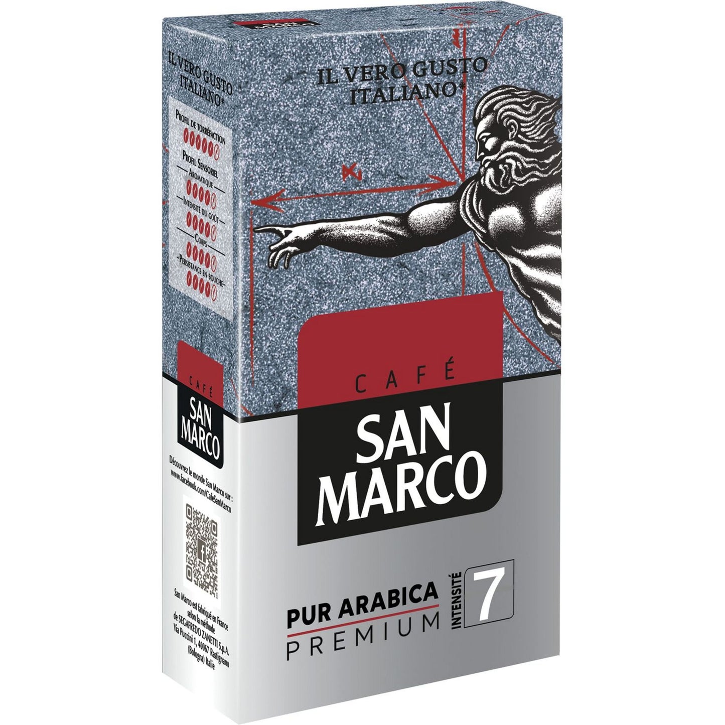 CAFÉ SAN MARCO PUR ARABICA PREMIUM 250 G