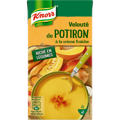 KNORR Velouté de potiron à la crème fraîche 0,3cl