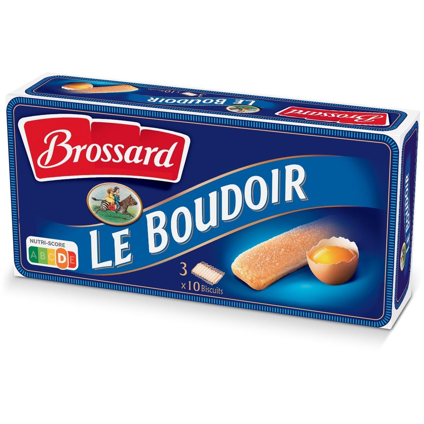 BROSSARD Le boudoir, sachets fraîcheur 3x10 biscuits 175g