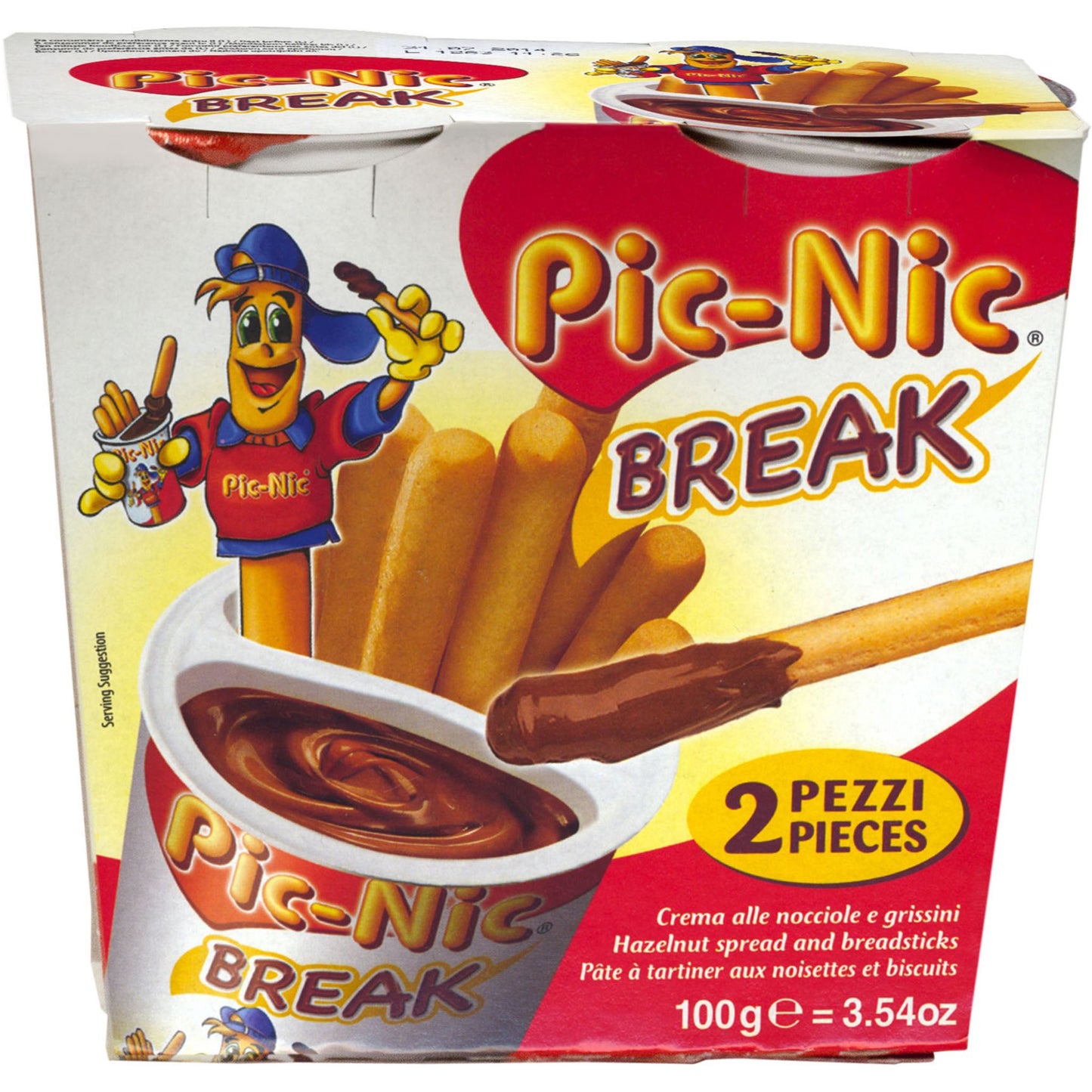 PIC-NIC Pic-Nic break pack 2x50g