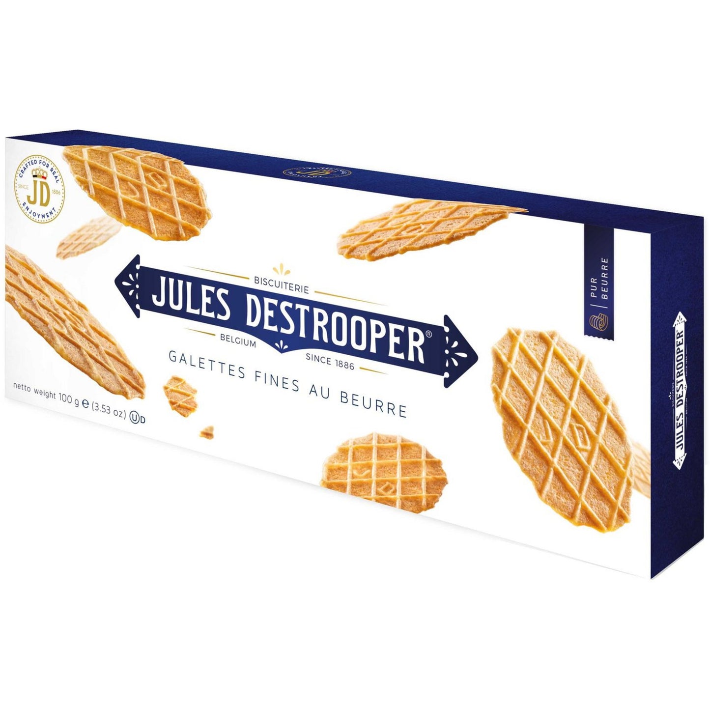 DESTROOPER GALETTE AU BEURRE BEURRE CRISPS 100 G