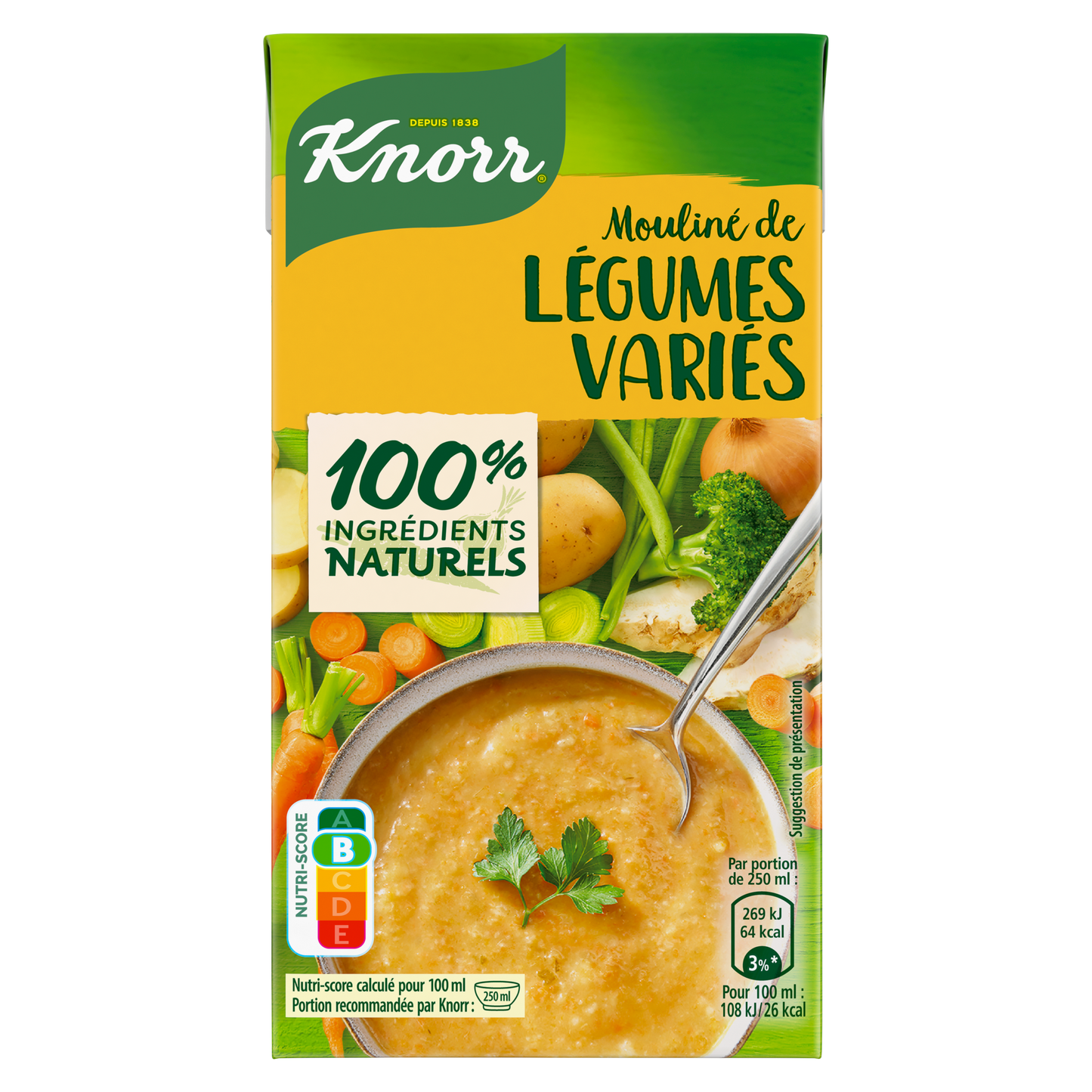 KNORR Moulinés de légumes variés 2 part 0,3cl