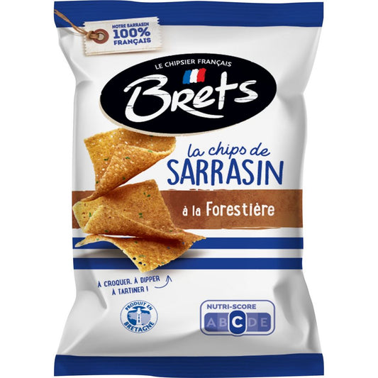 BRETS Chips de sarrasin à la forestière 120g