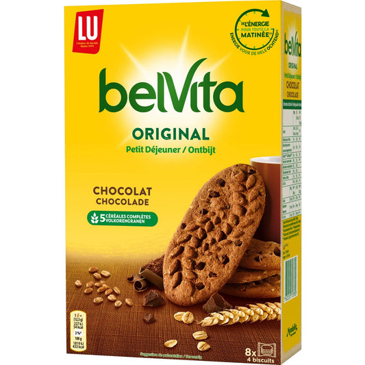 BELVITA Biscuits petit-déjeuner au chocolat  400g