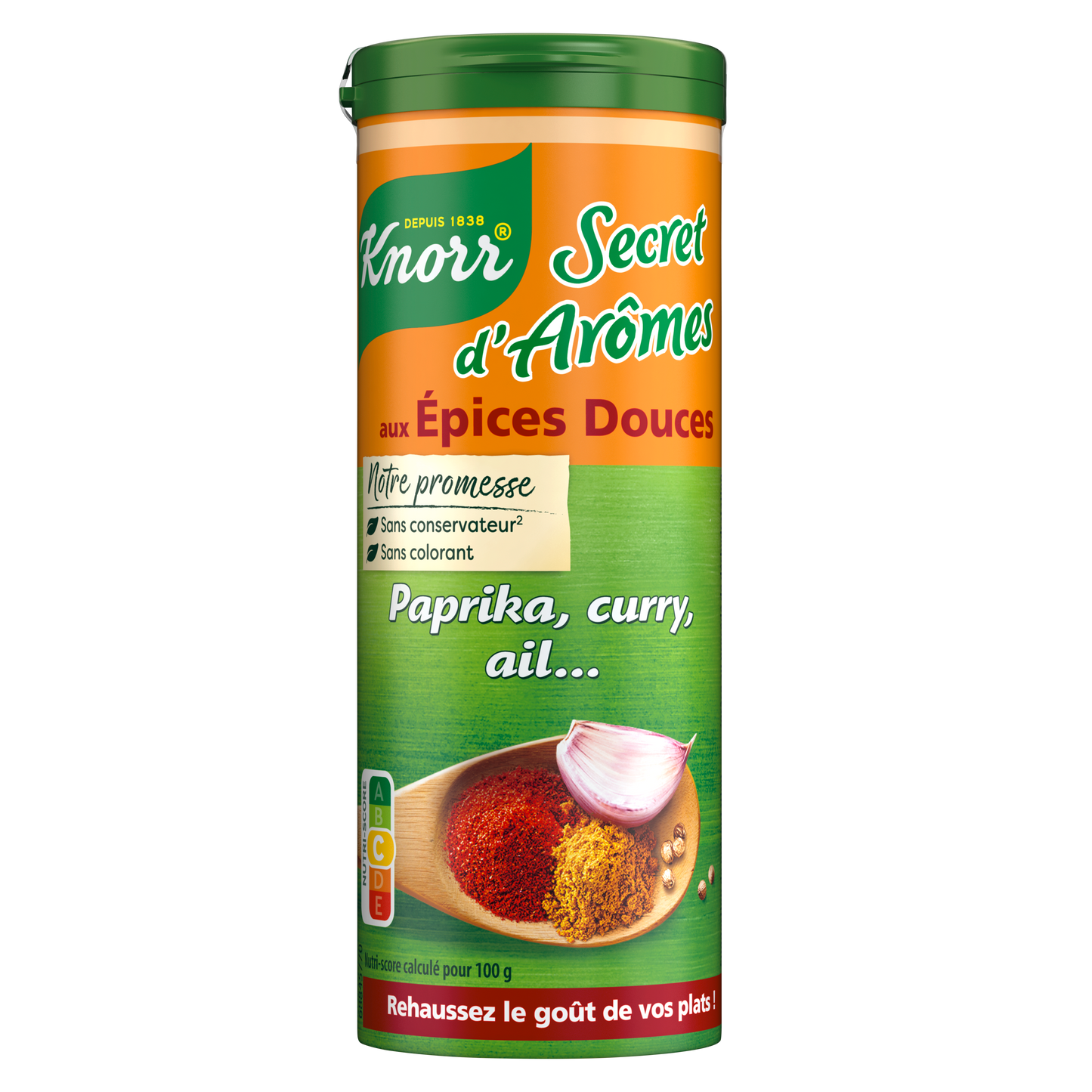 KNORR Secret d'arômes  épices douces paprika curry ail 60g