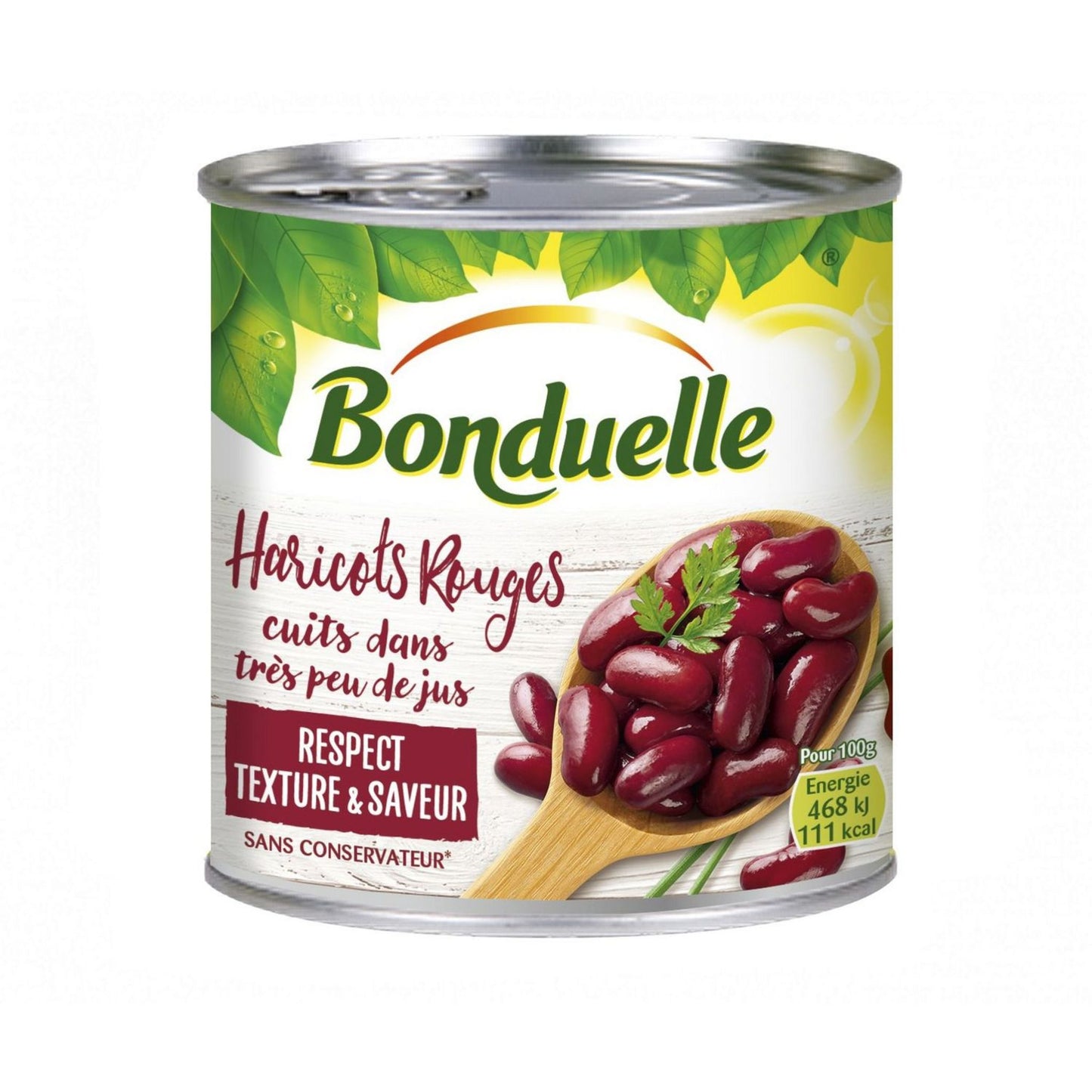 BONDUELLE Haricots rouges cuits dans très peu de jus 250g