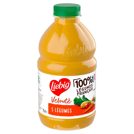 LIEBIG Velouté 5 légumes 100% légumes français  75cl